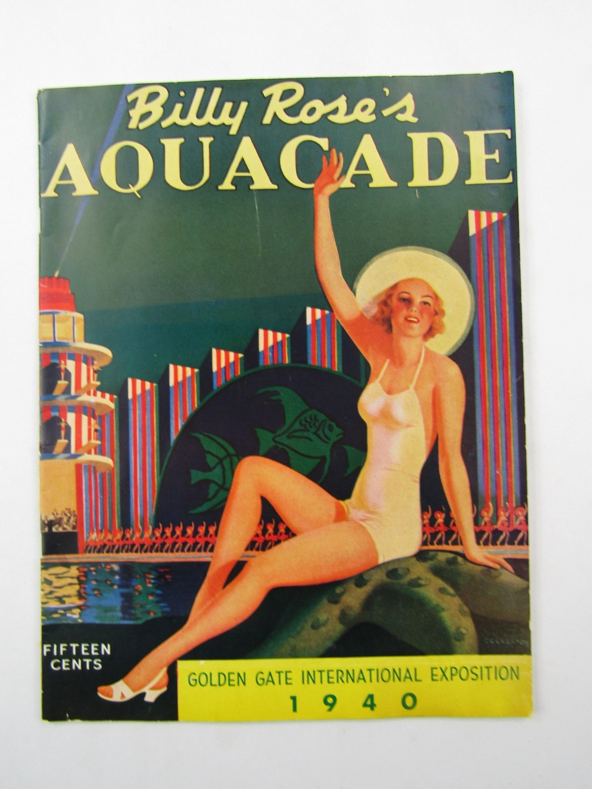 VTG Billy Roses Aquacade 1940 Program Book Golden Gate International Exposition