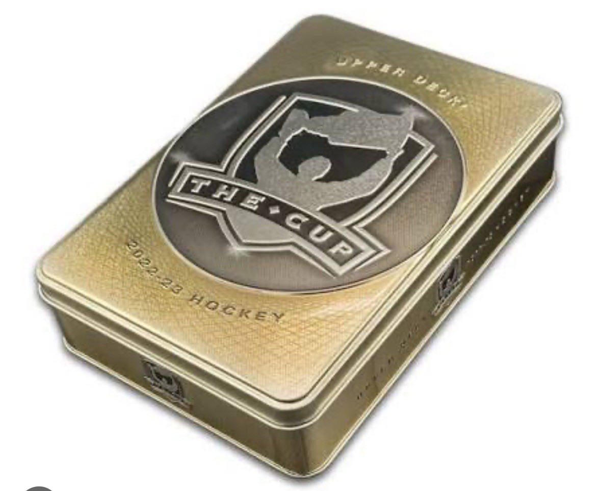 2022-23 Upper Deck The Cup Empty Tin 2022-23 Upper Deck The Cup Empty Tin