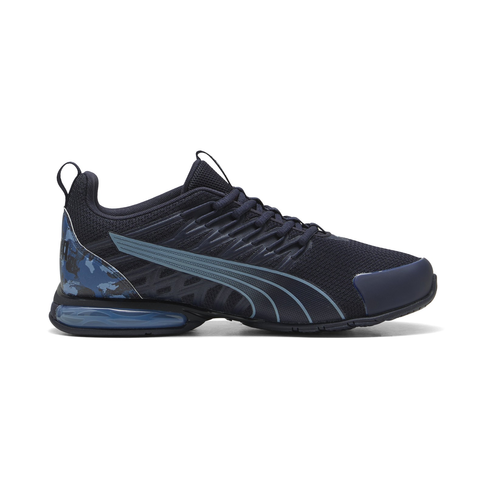 Puma Voltaic Evo Cyclone 31197201 Mens Black Mesh Athletic Running Shoes