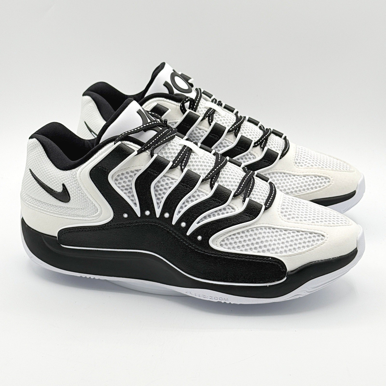 Nike Kd18 Size 10.5 Mens White Black IM0634-100
