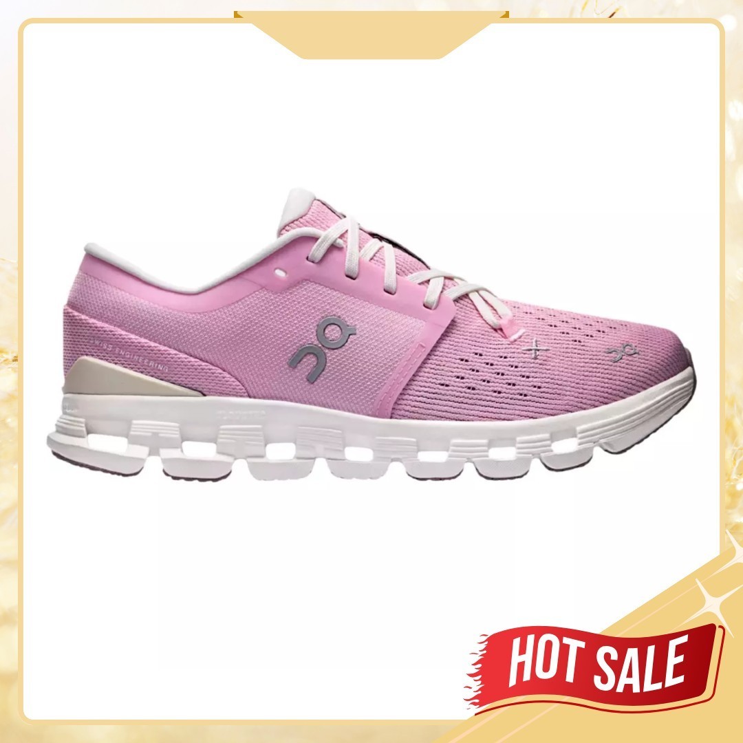 Women's On Cloud X 4 Training Shoes, Petal | Sand Freeshipping Women's On Cloud X 4 Training Shoes, Petal | Sand Freeshipping