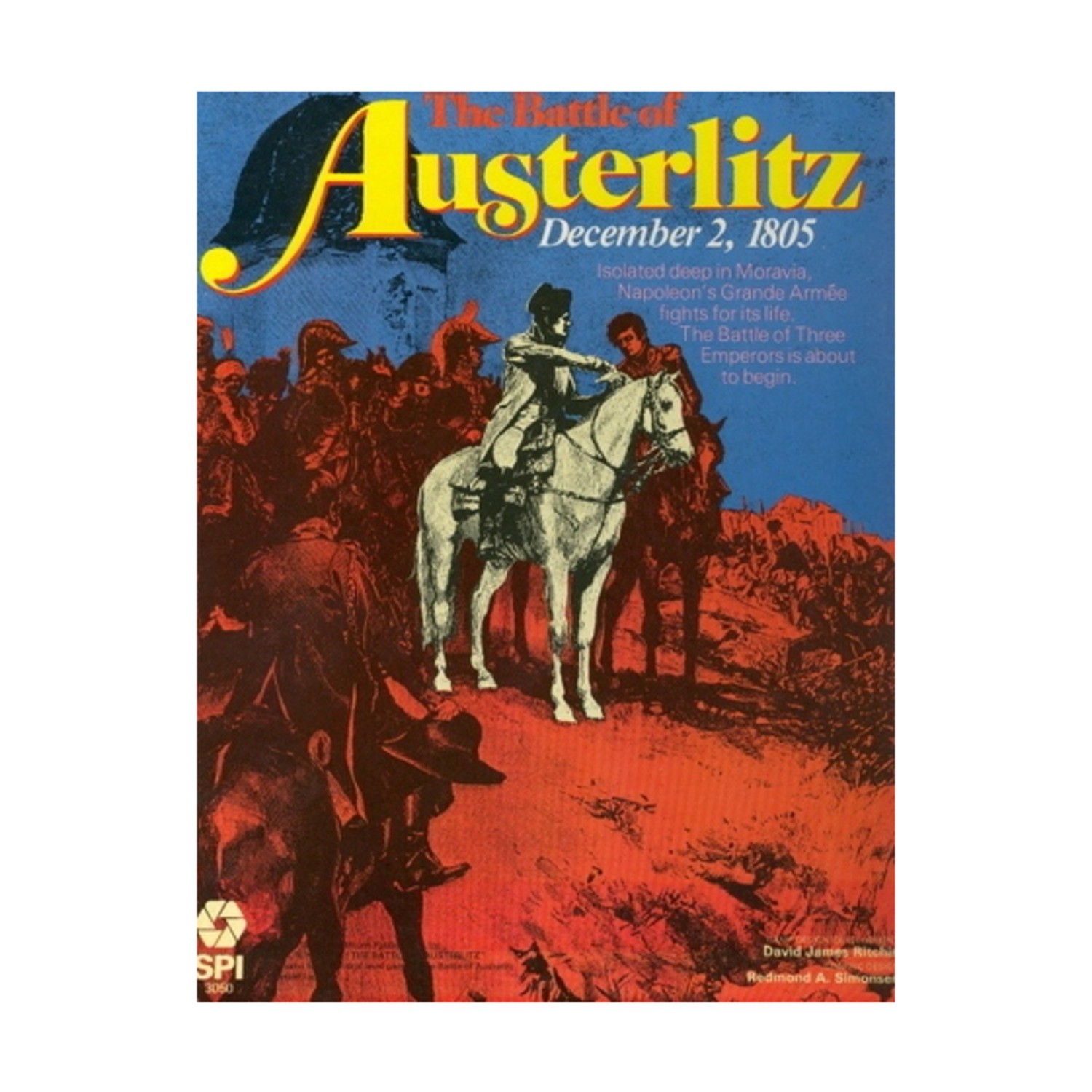 SPI Wargame Battle of Austerlitz Box Fair SPI Wargame Battle of Austerlitz Box Fair