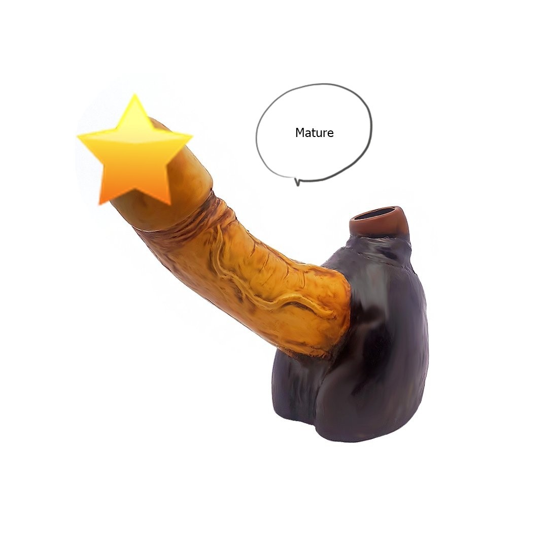 Little Winkie Penis Smoking Hand Pipe / Pipe / Smoke / Handcraft 