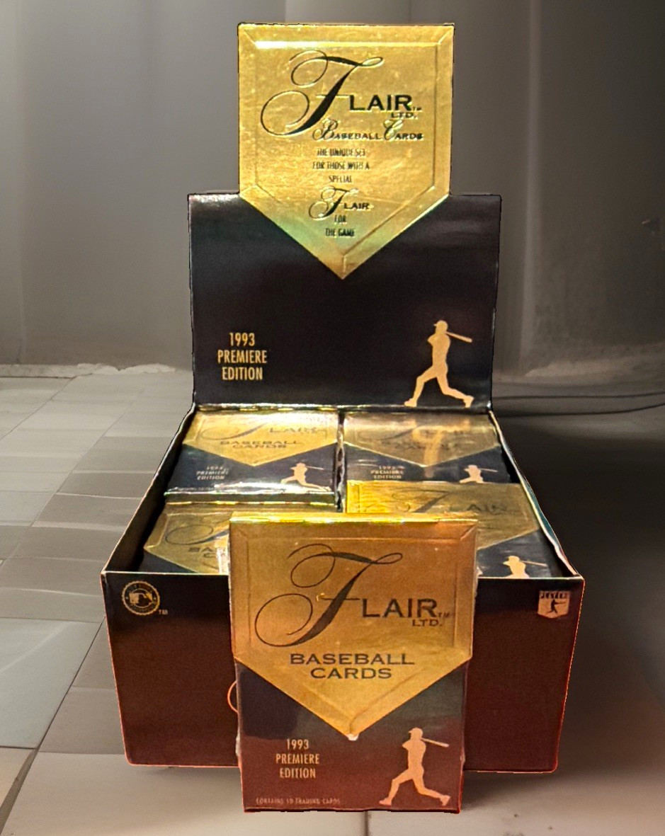 Fleer 1993 Flair Premiere Edition Single Unopened Pack