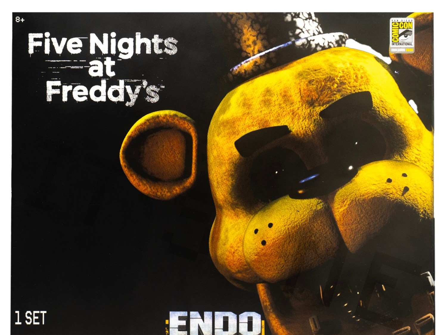 SDCC 2026 JAZWARES FIVE NIGHTS AT FREDDY'S ENDO-SERIES MIDNIGHT & GOLDEN IN HAND