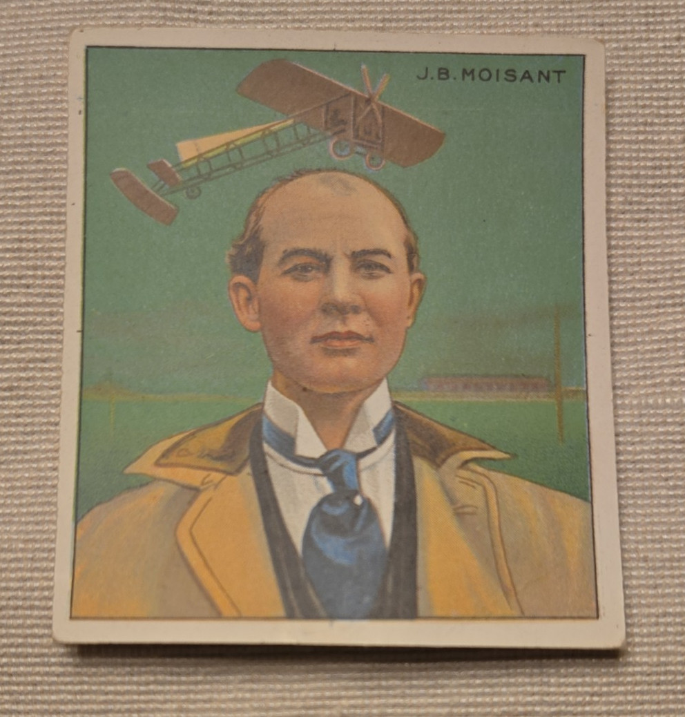 T218 Mecca/Hassan, Champions, 1910, JB Moisant, Aviator