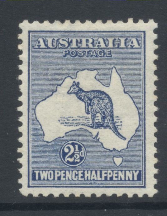 Australia 1913 2½d Die II SG4 u/m Cat £50
