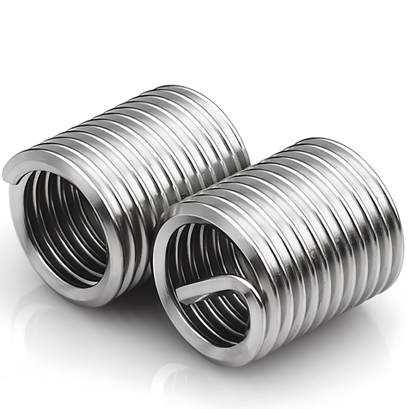 NACX M6 x 1mm x 1.5D Helicoil Wire Inner Thread Inserts, M6*1*1.5d, Silver NACX M6 x 1mm x 1.5D Helicoil Wire Inner Thread Inserts, M6*1*1.5d, Silver