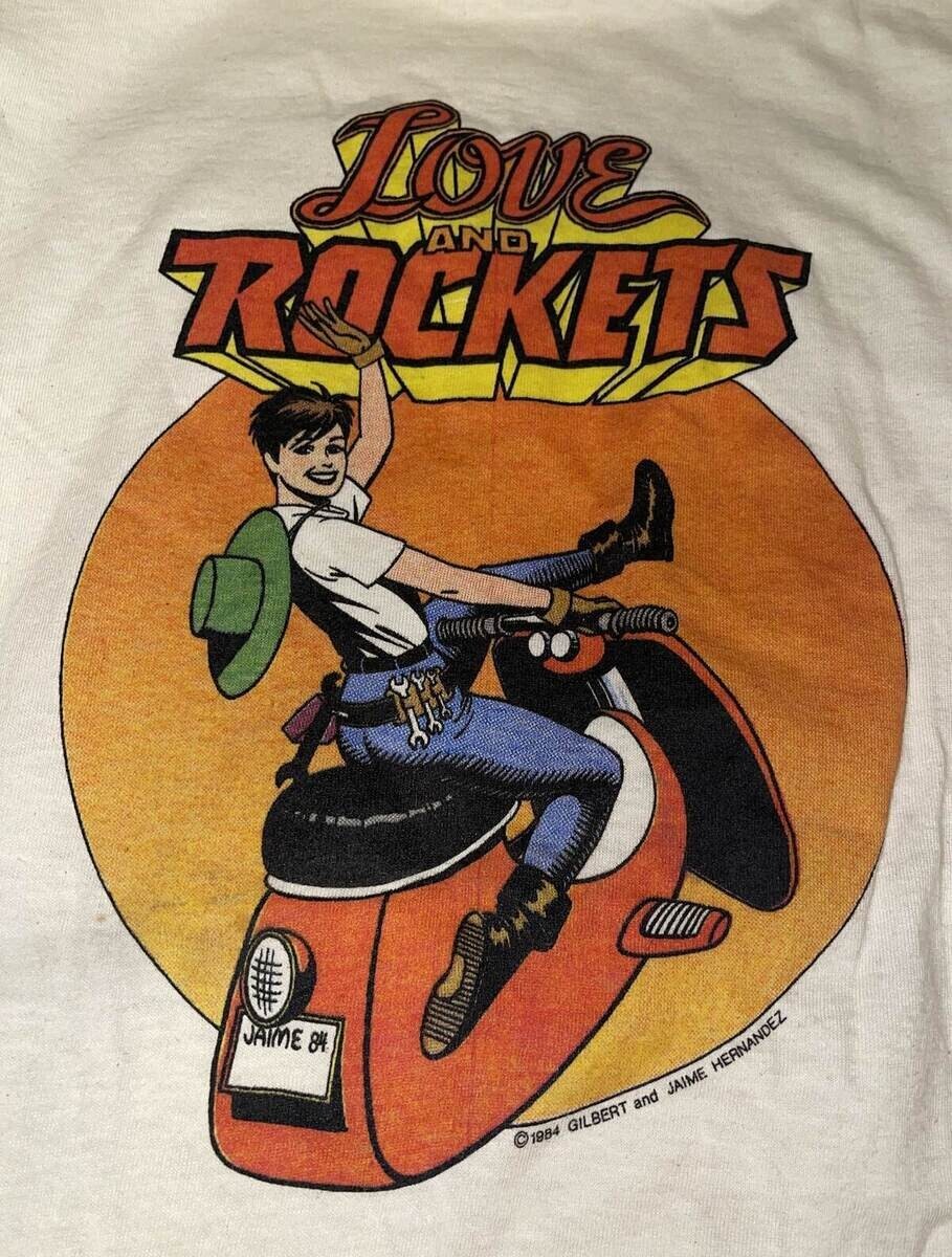 Vtg Love and Rockets Band Gilbert&Jaime Hernandez Shirt Unisex S to 5XL Vtg Love and Rockets Band Gilbert&Jaime Hernandez Shirt Unisex S to 5XL