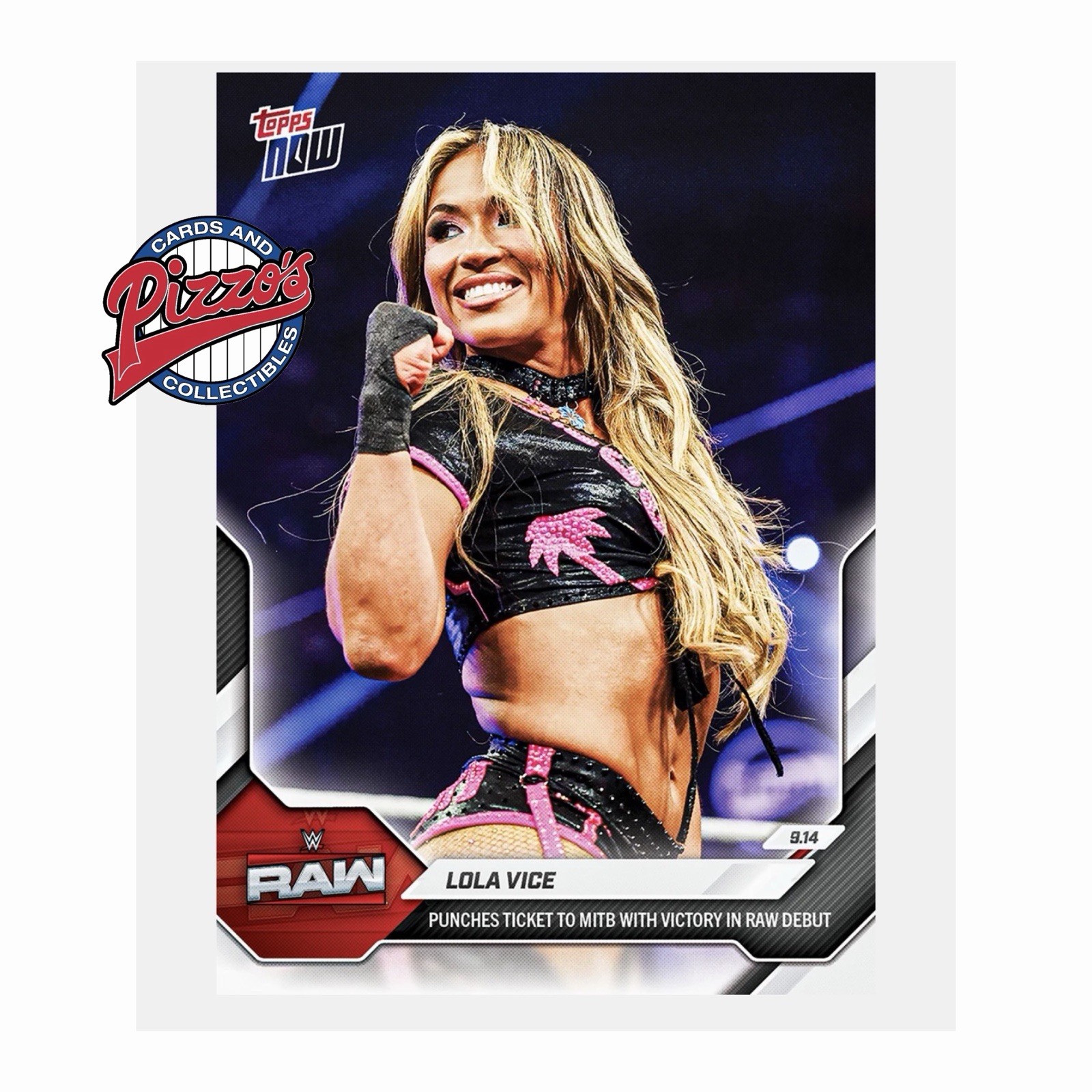 Lola Vice Raw Debut 2026 WWE Topps NOW Card 100 Presale Lola Vice Raw Debut 2026 WWE Topps NOW Card 100 Presale