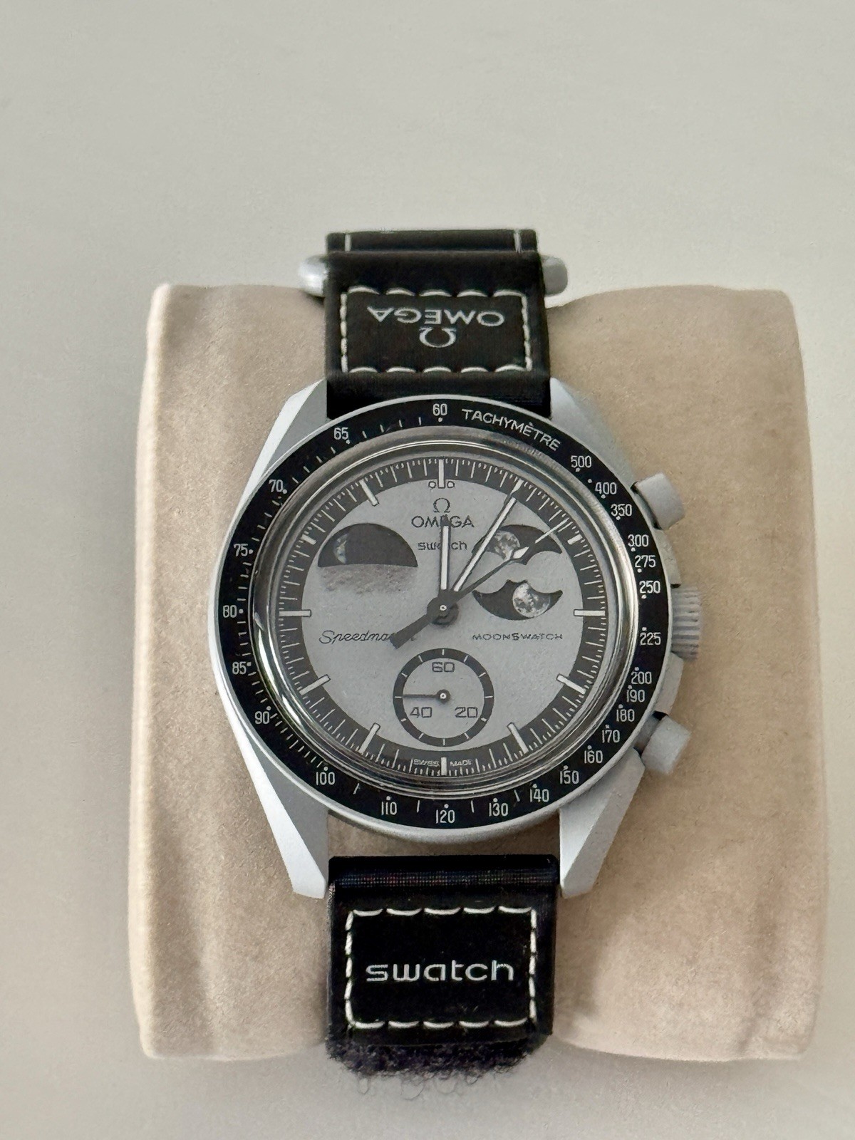 Swatch x Omega MoonSwatch Mission to Earthphase Bioceramic Quartz Chronograph