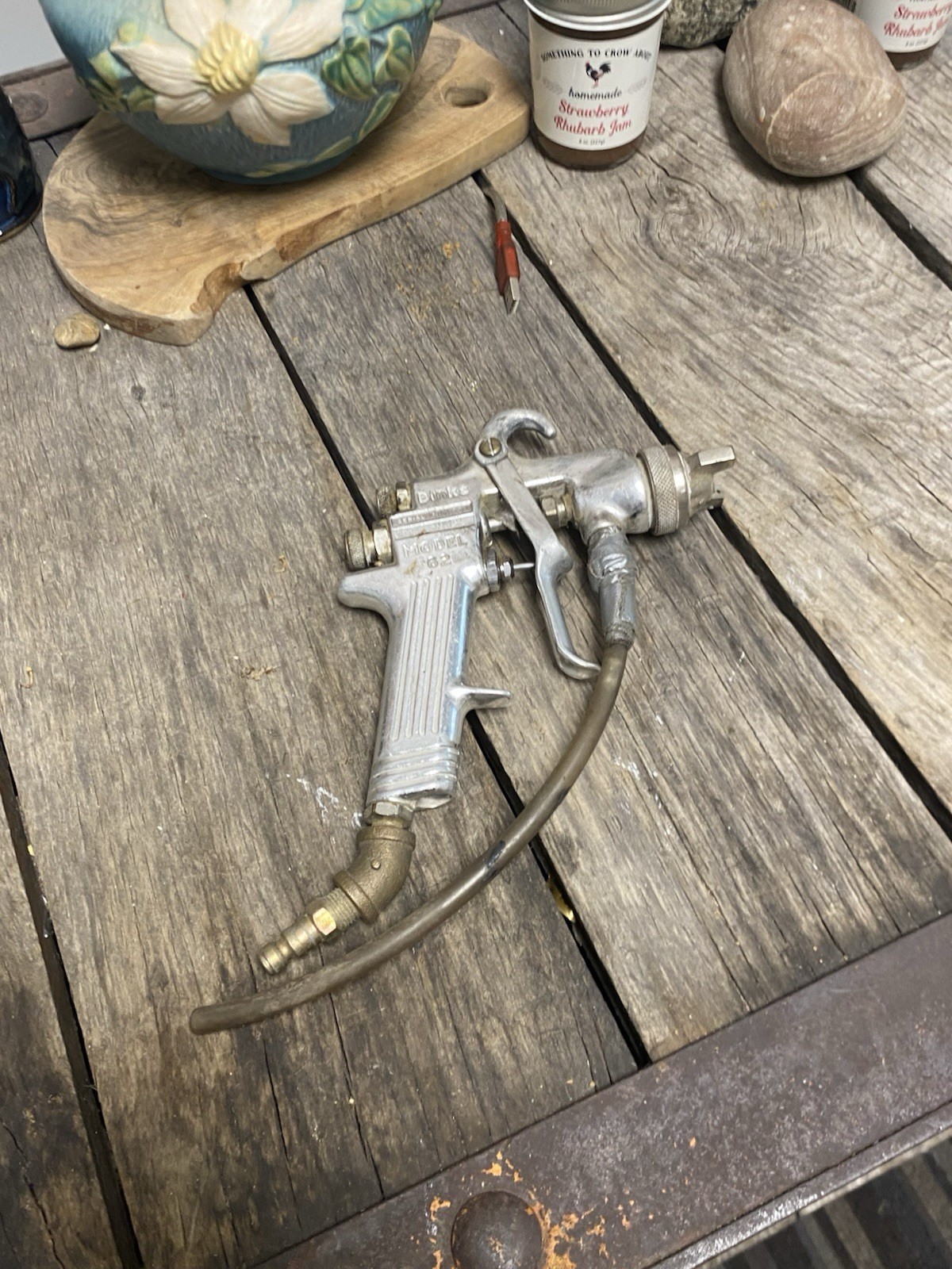 Vintage Binks Model 62 Spray Paint Gun Air Sprayer USA Industrial Tool Vintage Binks Model 62 Spray Paint Gun Air Sprayer USA Industrial Tool