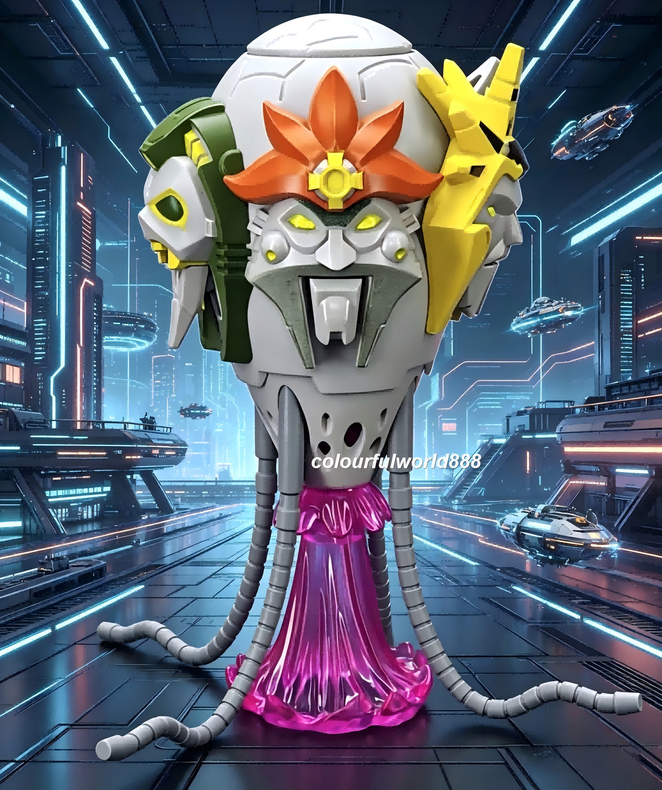 Blokees Transformers Shining Version 5th Quintesson Assembly Figure Model Kit Blokees Transformers Shining Version 5th Quintesson Assembly Figure Model Kit