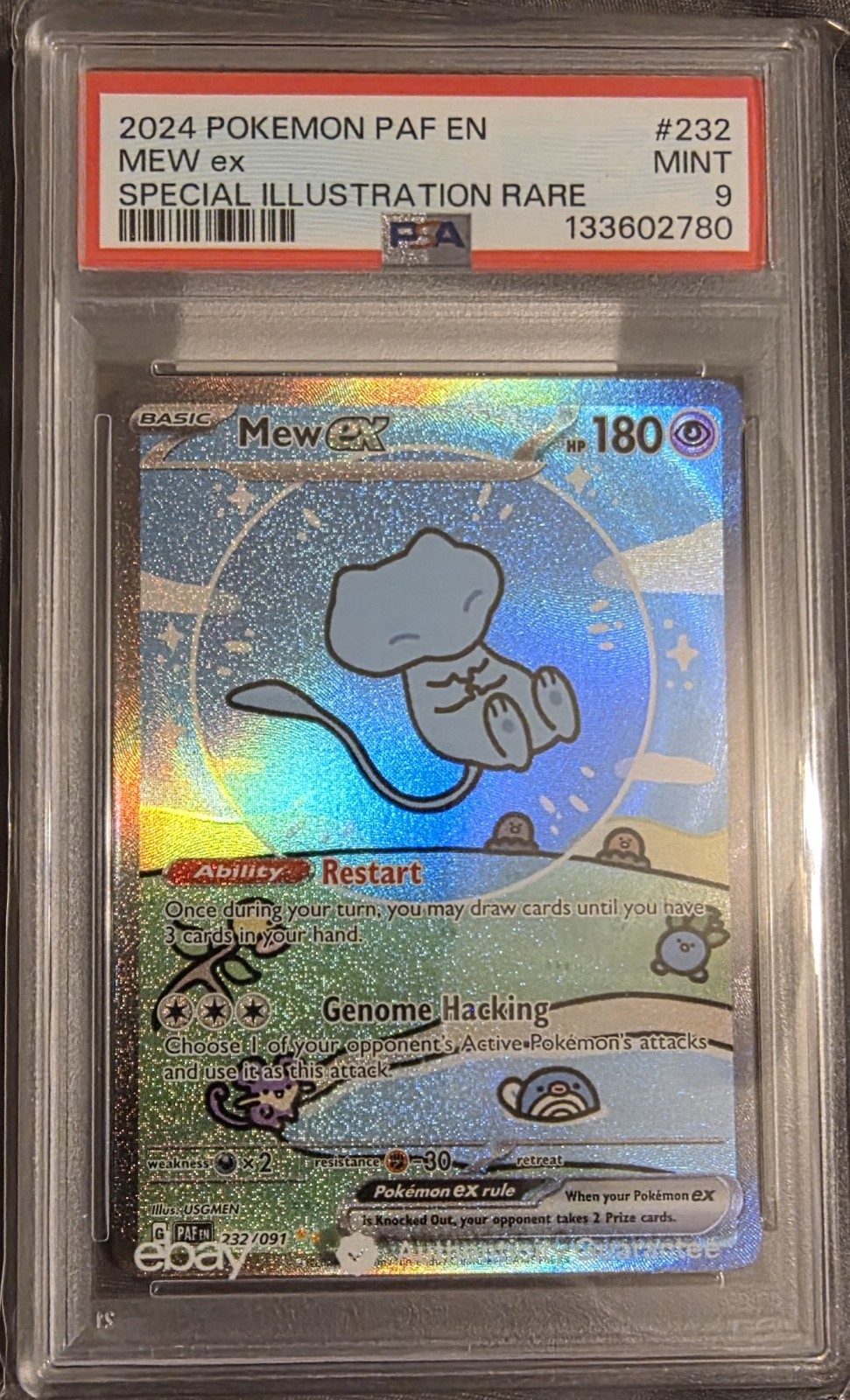 2024 Bubble Mew Special Illustration Rare PSA 9 (READ DESCRIPTION) 2024 Bubble Mew Special Illustration Rare PSA 9 (READ DESCRIPTION)