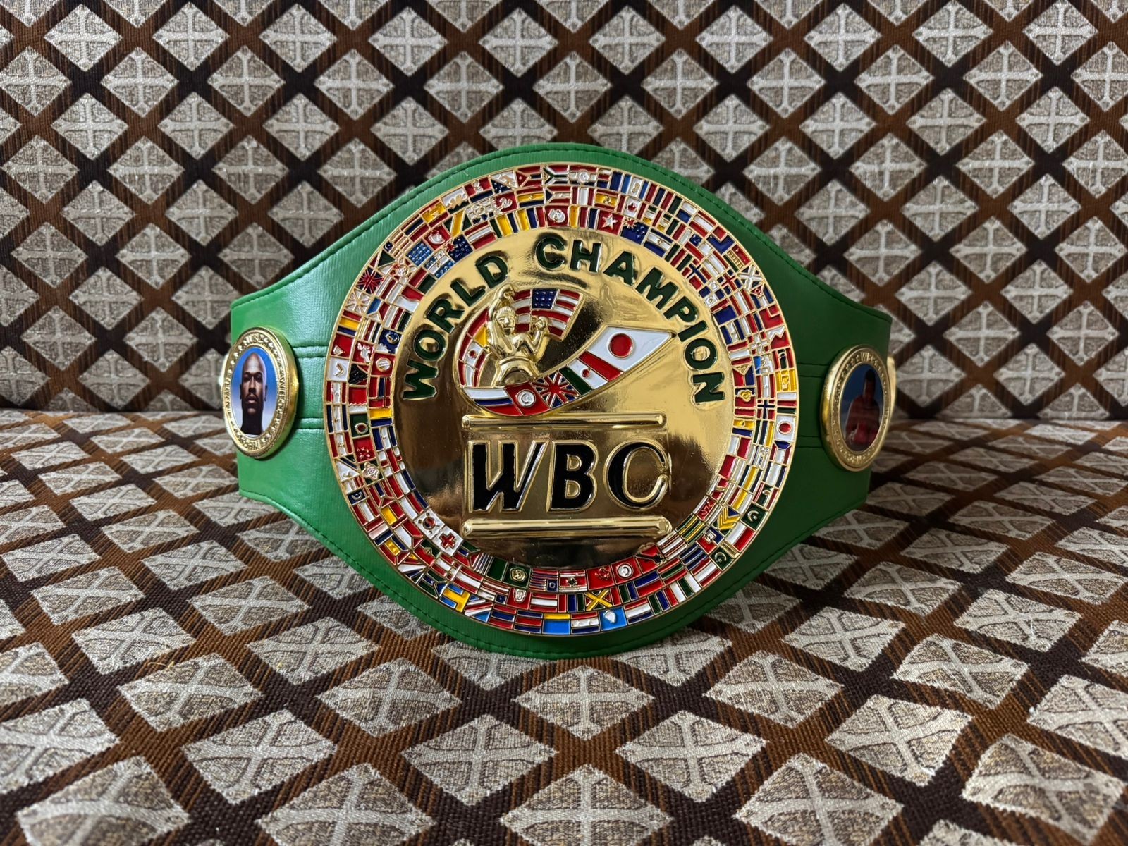 WBC World Boxing Championship Belt World Boxing Council Adult Size Replica 3D
