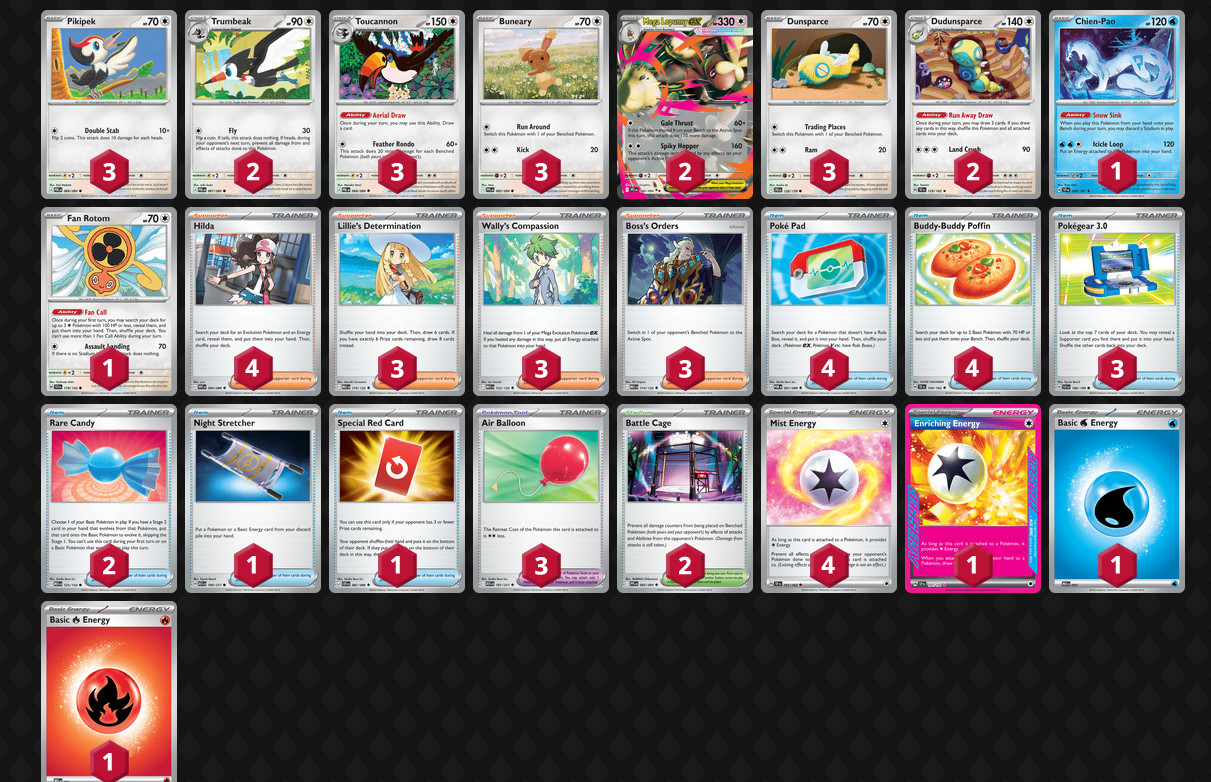 POKEMON TCG COMPETITIVE LOPUNNY?TOUCANNON DECK STRONG AND FAST