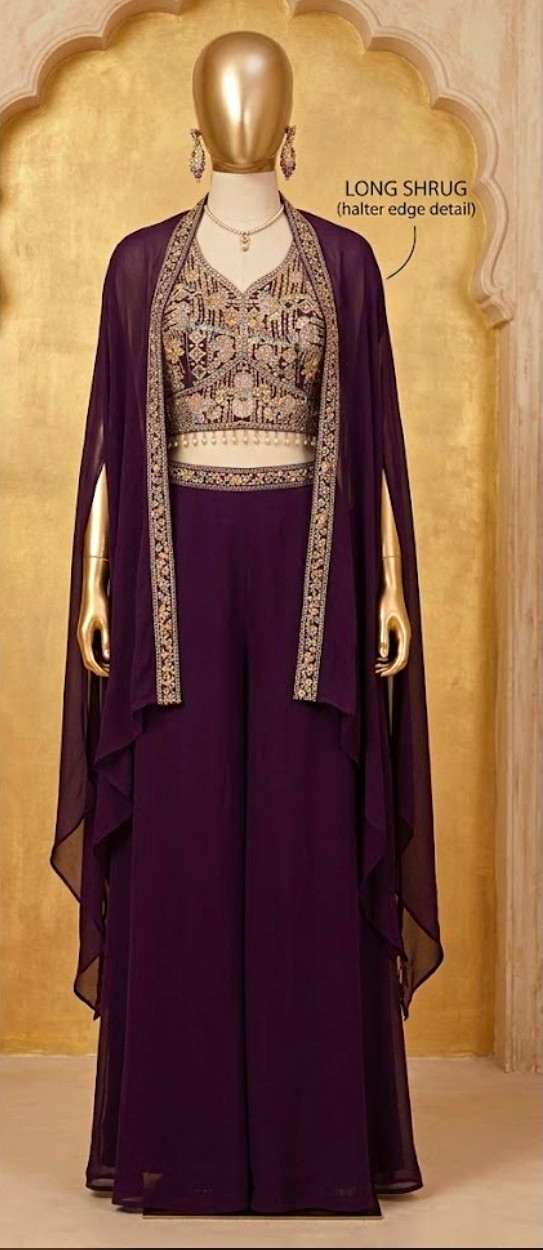 Indian Pakistani Plazo Dress