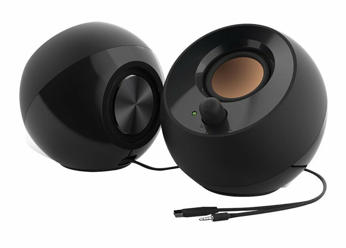 Creative Labs Creative Pebble USB 2.0 Desktop Speakers (BLACK) 51MF1680AA000 Creative Labs Creative Pebble USB 2.0 Desktop Speakers (BLACK) 51MF1680AA000
