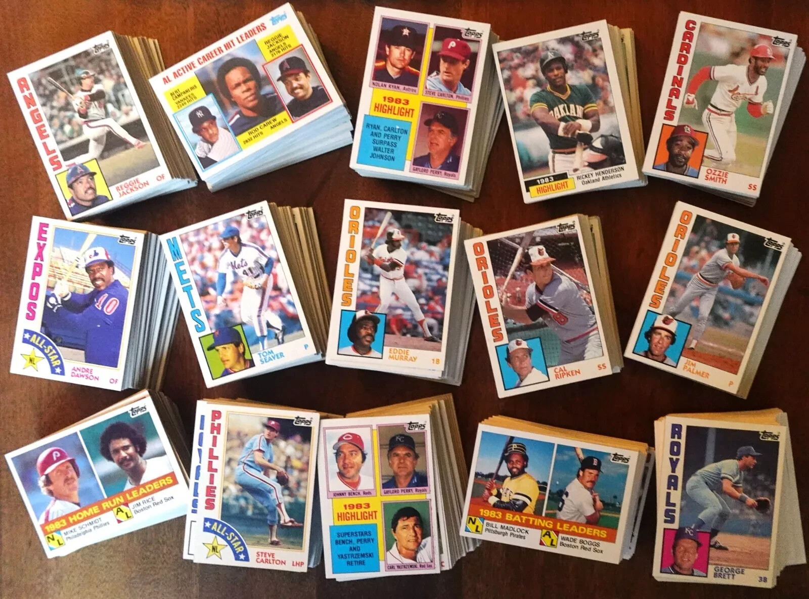 1984 Topps baseball 100 different card Lot Start - Finish Your Set NM/M 1984 Topps baseball 100 different card Lot Start - Finish Your Set NM/M