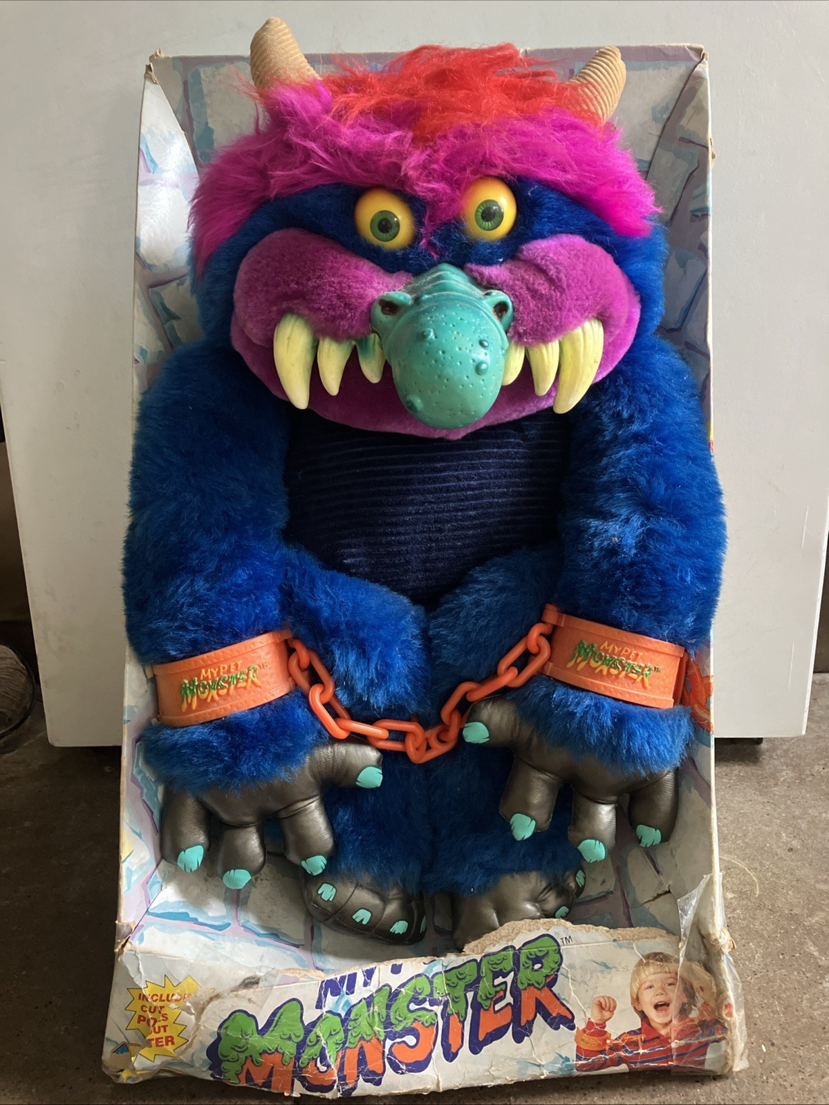 My Pet Monster Still In Box Never Been Played With Missing Poster, Damaged Box My Pet Monster Still In Box Never Been Played With Missing Poster, Damaged Box