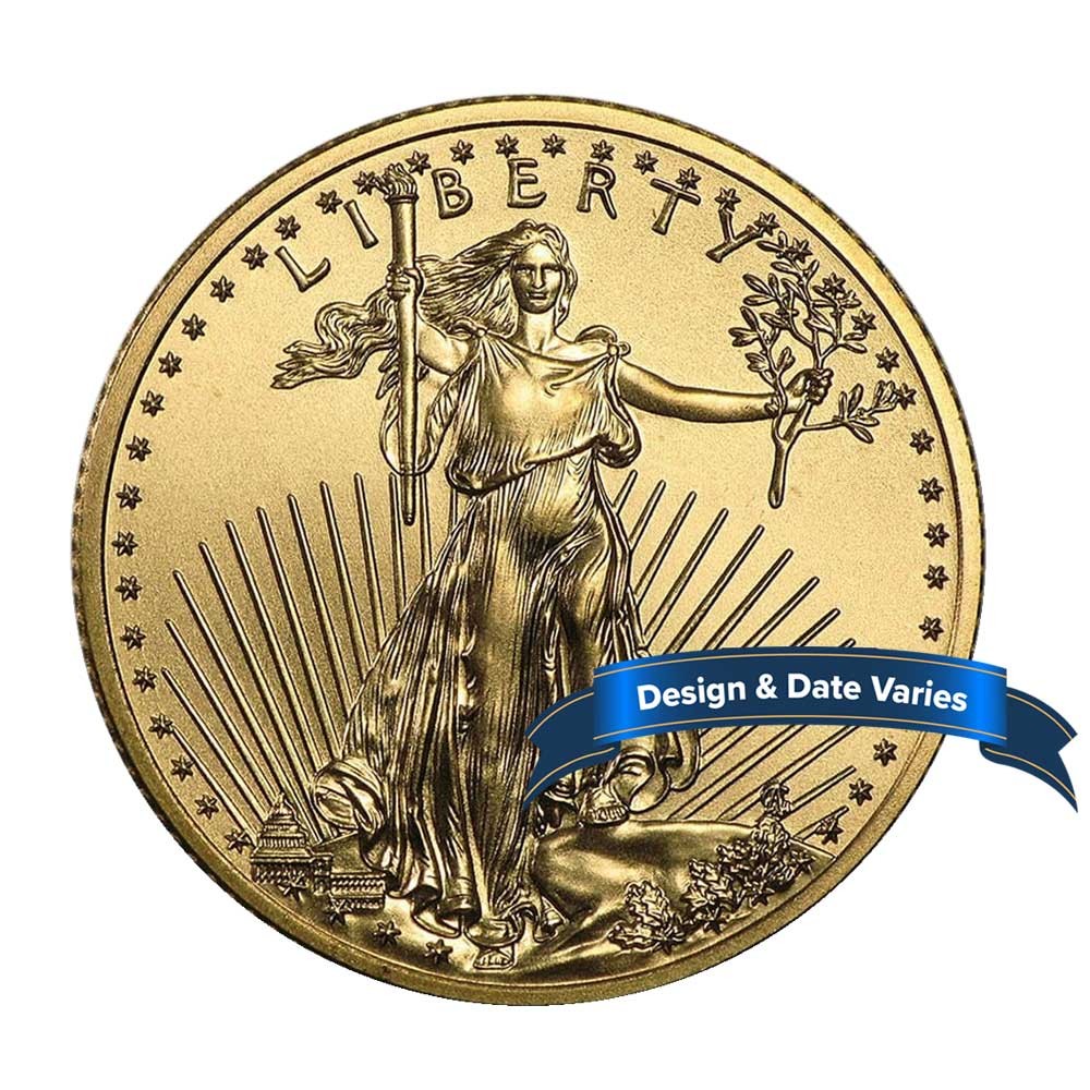 $10 American Gold Eagle 1/4 oz Brilliant Uncirculated Random Year