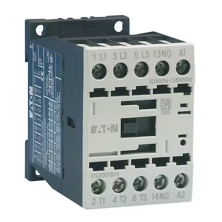 Eaton Xtce009b01td Iec Magnetic Contactor, 1Nc, 24V Dc, 3 P, Non-Reversing,