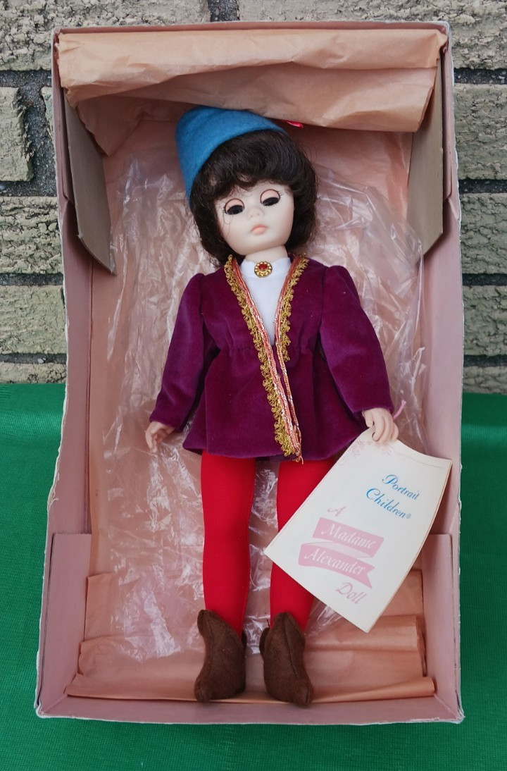 Vintage Madame Alexander Portrait Children Romeo #1360 Doll Brown Hair/Blue Eyes Vintage Madame Alexander Portrait Children Romeo #1360 Doll Brown Hair/Blue Eyes