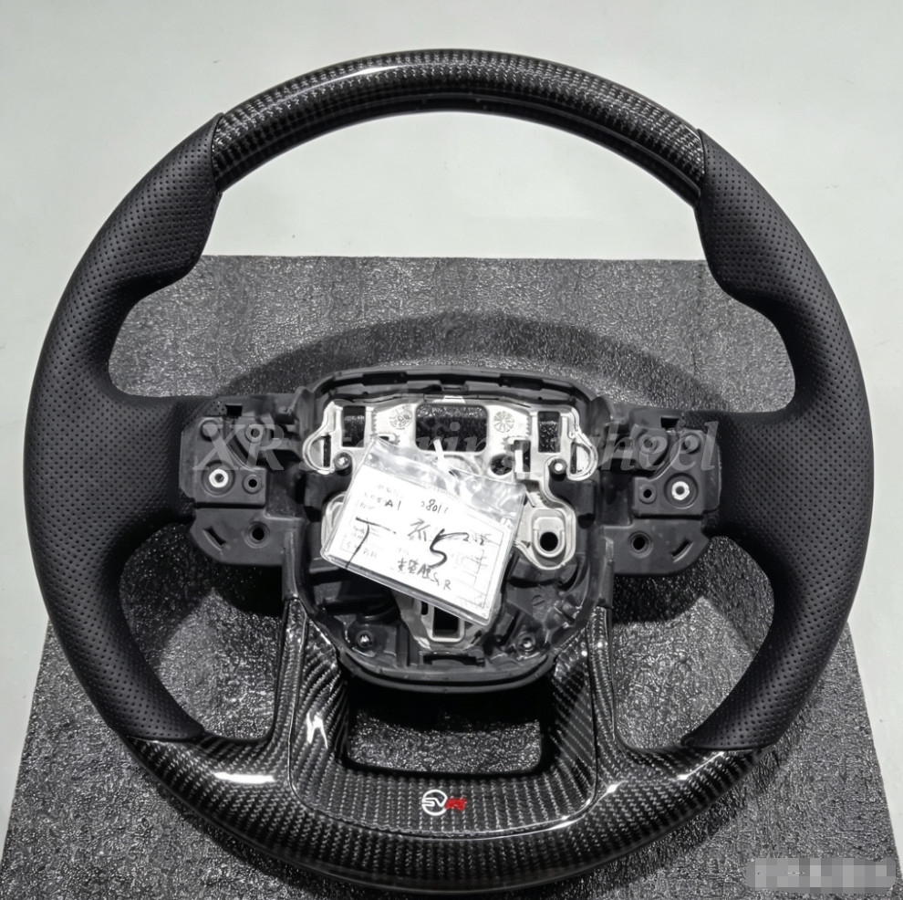 Real Carbon Fiber Heated Steering Wheel Fit Land Rover SVR Range Rover With Trim