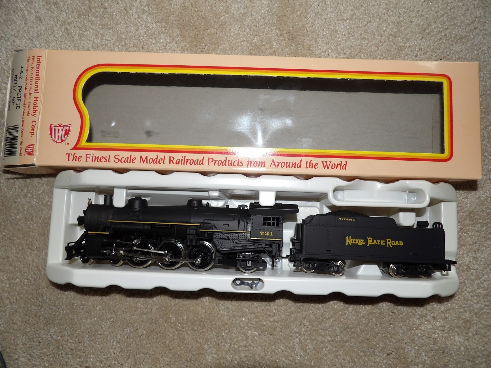 HO IHC #M9717 NICKEL PLATE ROAD K1b 4-6-2-PACIFIC STEAM LOCOMOTIVE - NICE - SALE HO IHC #M9717 NICKEL PLATE ROAD K1b 4-6-2-PACIFIC STEAM LOCOMOTIVE - NICE - SALE