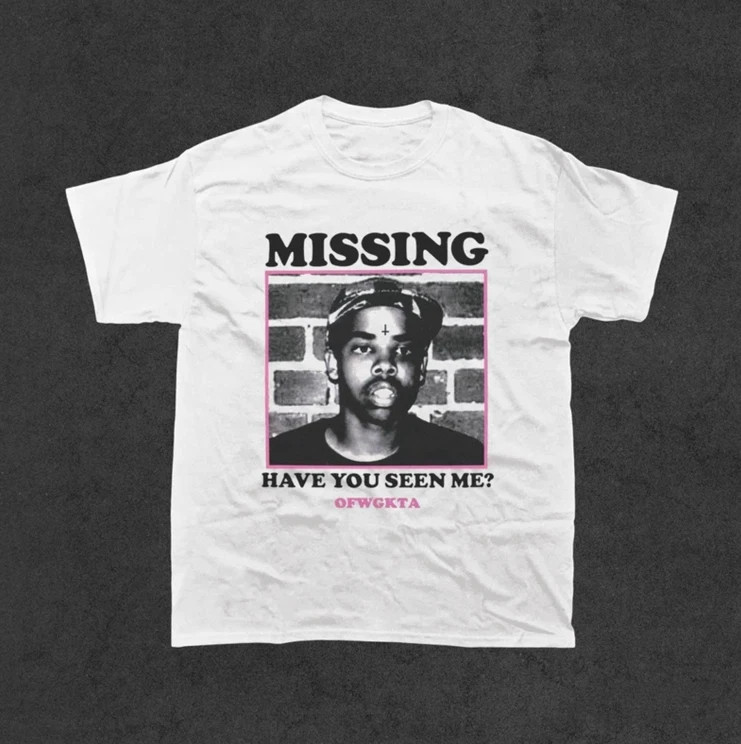 Earl Sweatshirt Have You Seen Me T-Shirt Odd Future OFWGKTA Rap Tee