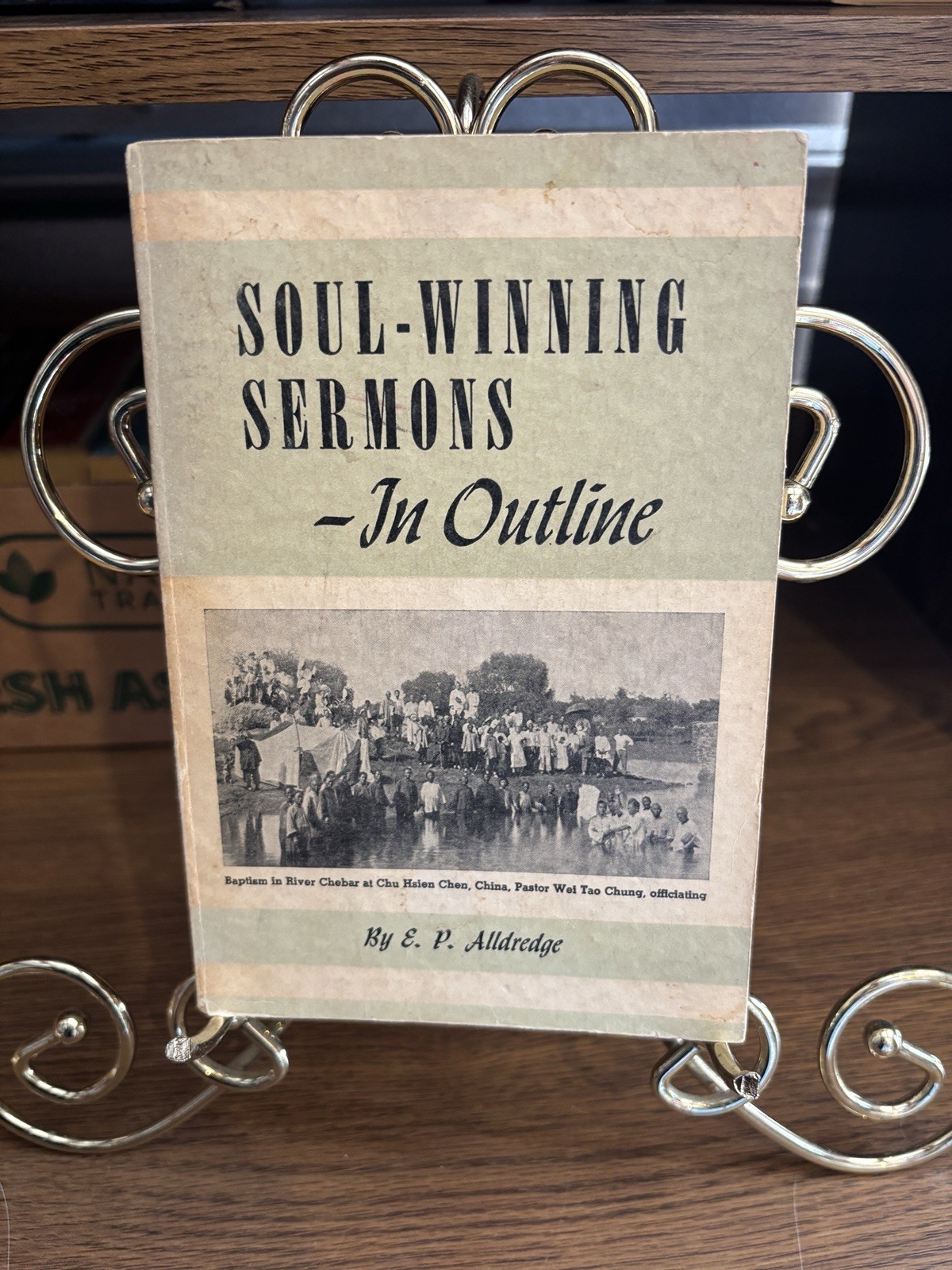 Soul-Winning Sermons In Outline - E.P. Alldredge (Vintage Christian Paperback)
