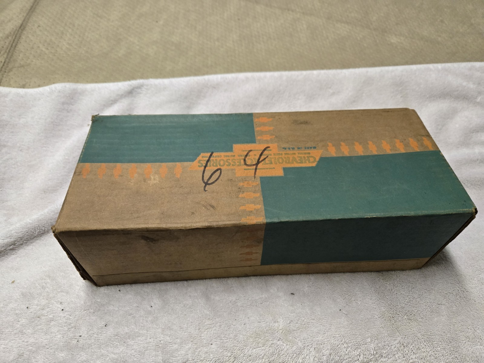 NOS 1964 CHEVY IMPALA ACCESSORY FRONT BUMPER GUARDS CHEVROLET ACCESSORY 985829