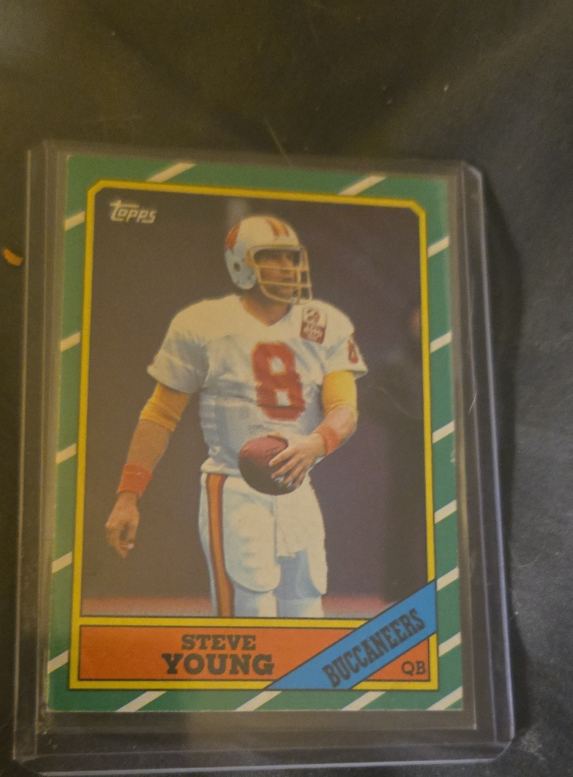 1986 Topps - Steve Young #374 C* on Copyright Line (RC)