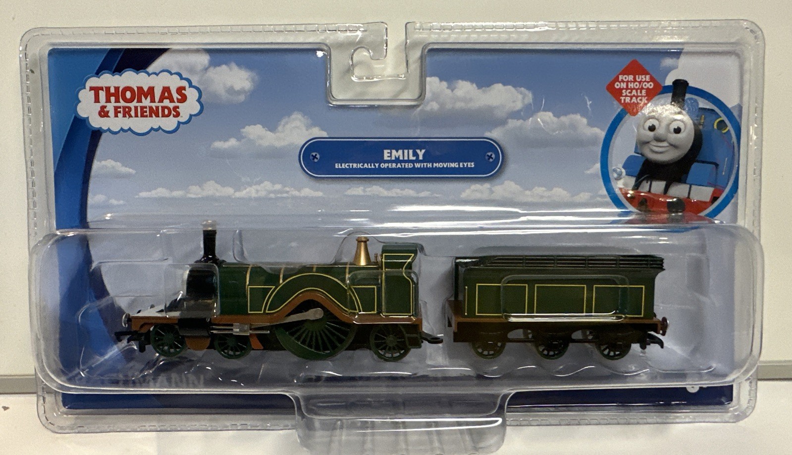 Bachmann HO Scale Thomas & Friends Emily Engine & Tender W/ Moving Eyes #58748