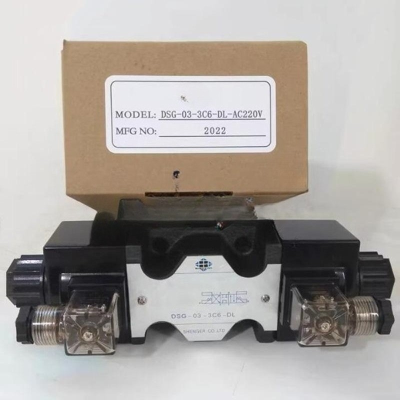 New DSG-03-3C6-DL Solenoid Valve AC220V