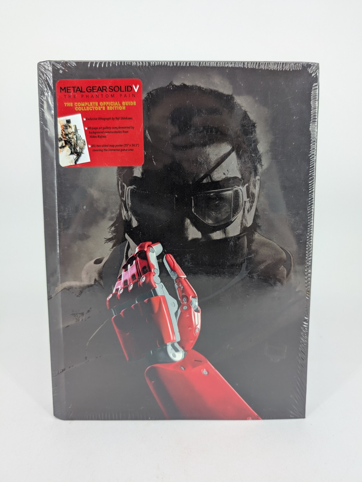 Metal Gear Solid V The Phantom Pain Collectors Edition Guide/Lithogtaph SEALED