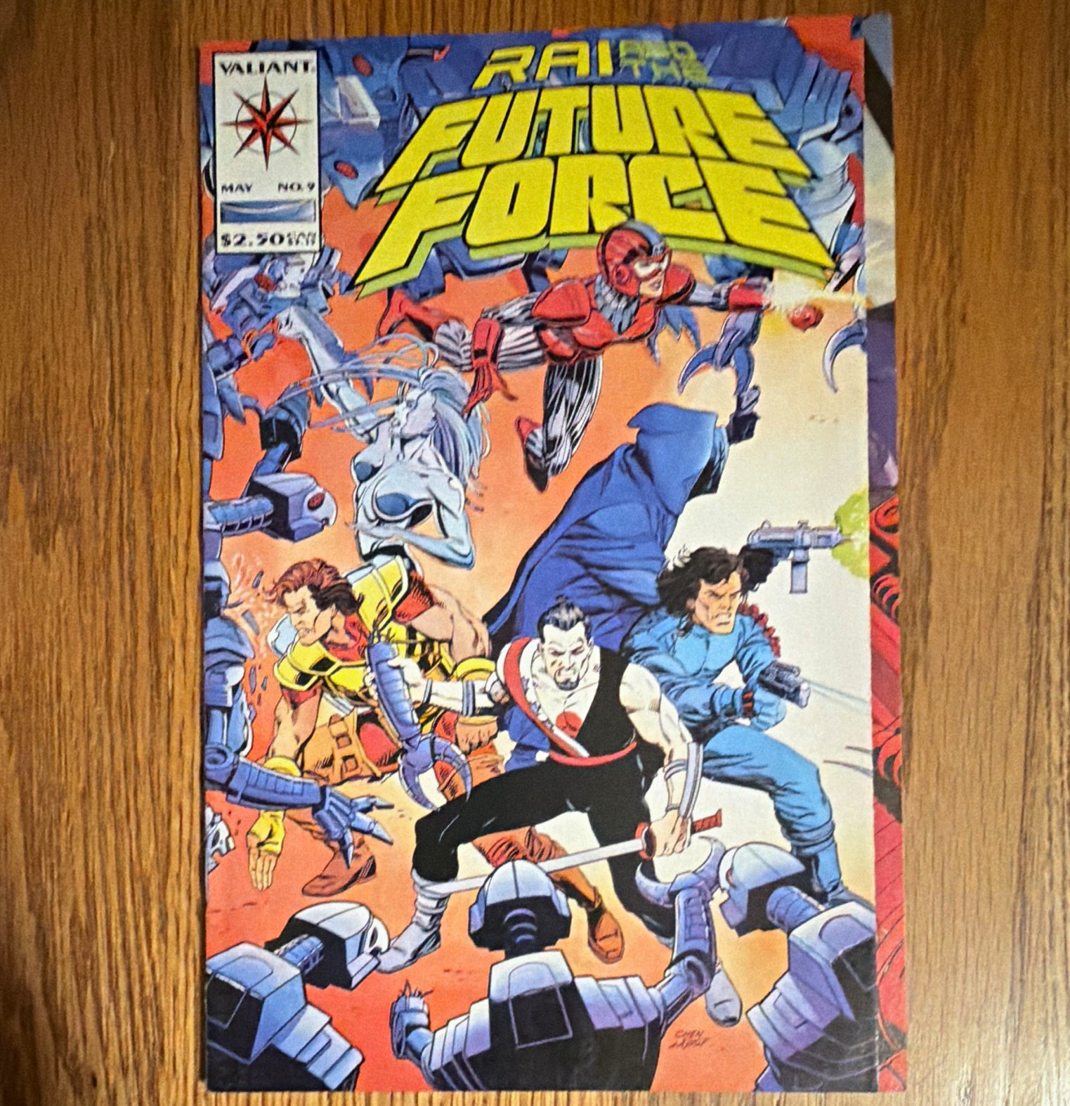 Valiant Rai and the Future Force #9 Modern Age Single Issue Jim Shooter Valiant Rai and the Future Force #9 Modern Age Single Issue Jim Shooter