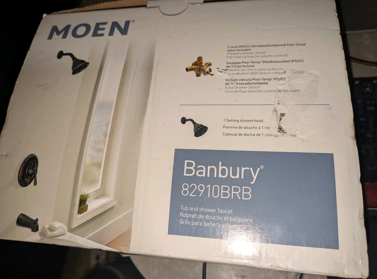 MOEN Banbury 82910BRB Tub Shower Kit Mediterranean Oil Rubbed Bronze ** Read MOEN Banbury 82910BRB Tub Shower Kit Mediterranean Oil Rubbed Bronze ** Read
