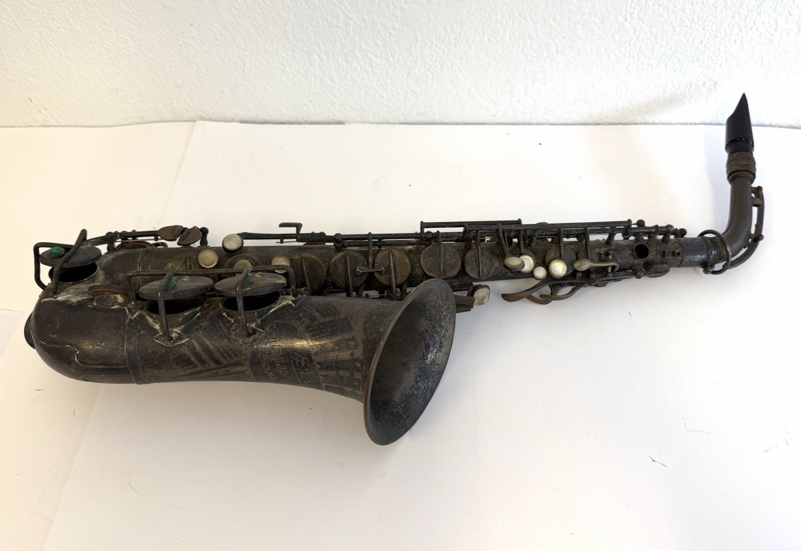 V. Kohlert\'s Sohne Graslitz ANTIQUE Saxophone Serial #269156