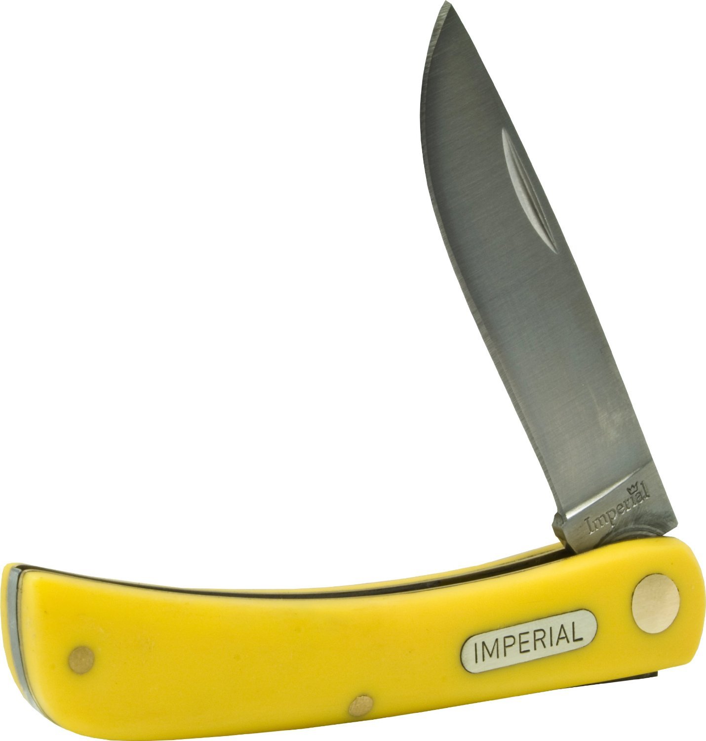 Imperial Schrade Sod Buster Yellow Handle Folding Pocket Knife IMP22Y Imperial Schrade Sod Buster Yellow Handle Folding Pocket Knife IMP22Y