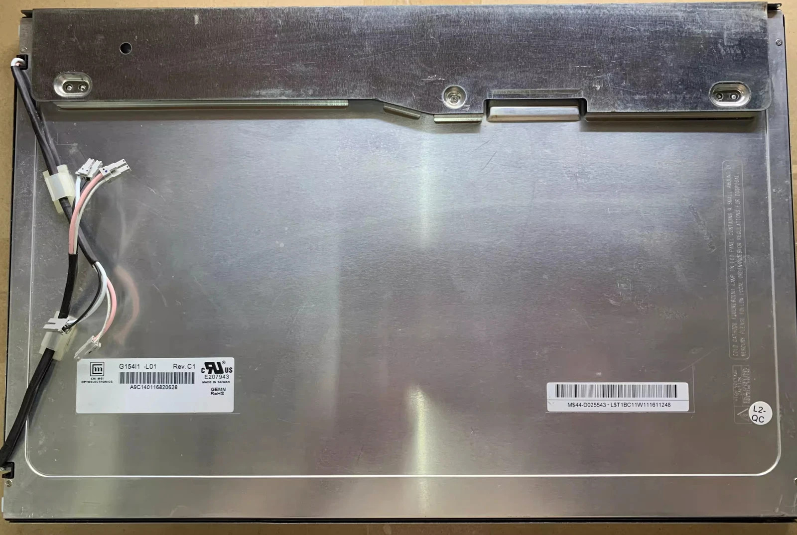 LCD Industrial Display Module Chimei 15.4-inch G154I1-L01 LCD Industrial Display Module Chimei 15.4-inch G154I1-L01