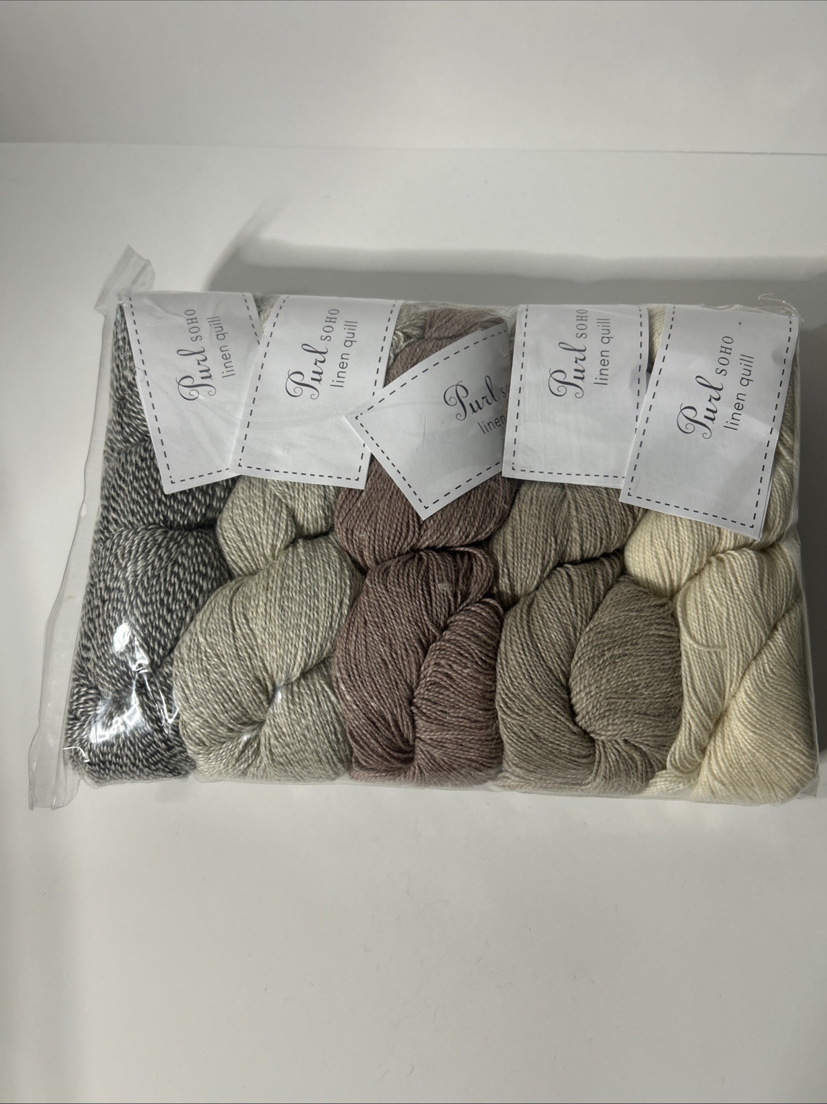 Purl Soho Linen Quill Yarn Wool Alpaca Linen 439 Yards Each 100 Grams Each (B1)
