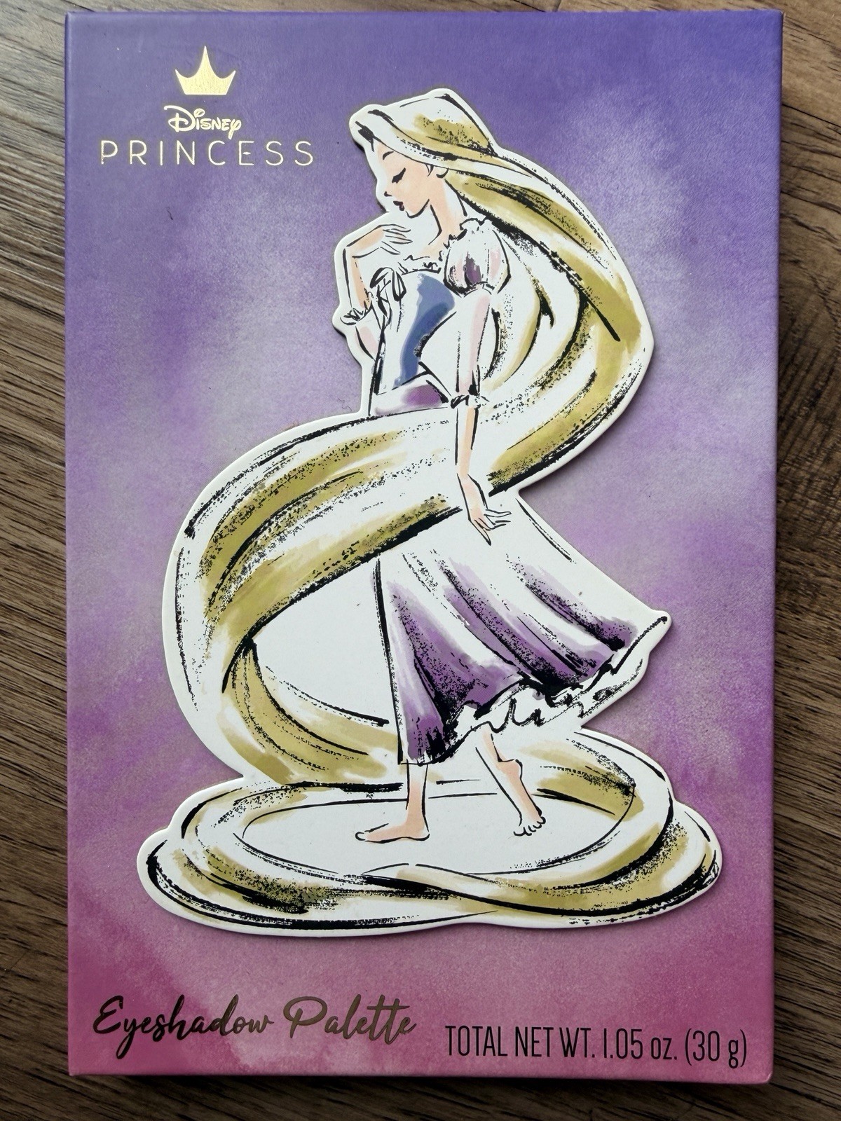 Disney Princess Rapunzel 12 Eyeshadow Palette Tangled Taste Beauty New