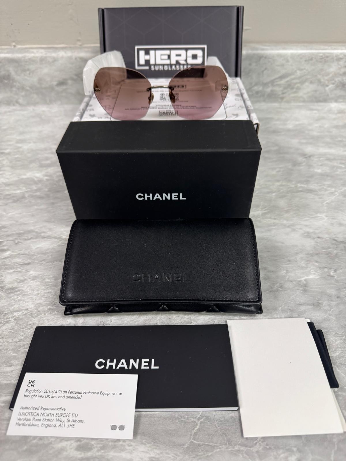 CHANEL | NEW | 4271T | 4271T C3959T | GOLD | BROWN TO VIOLET GRADIENT