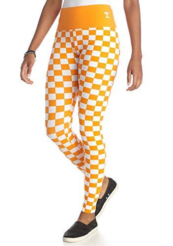 NCAA Tennessee Vols Checkerboard Leggings M/L SLIM FIT NCAA Tennessee Vols Checkerboard Leggings M/L SLIM FIT
