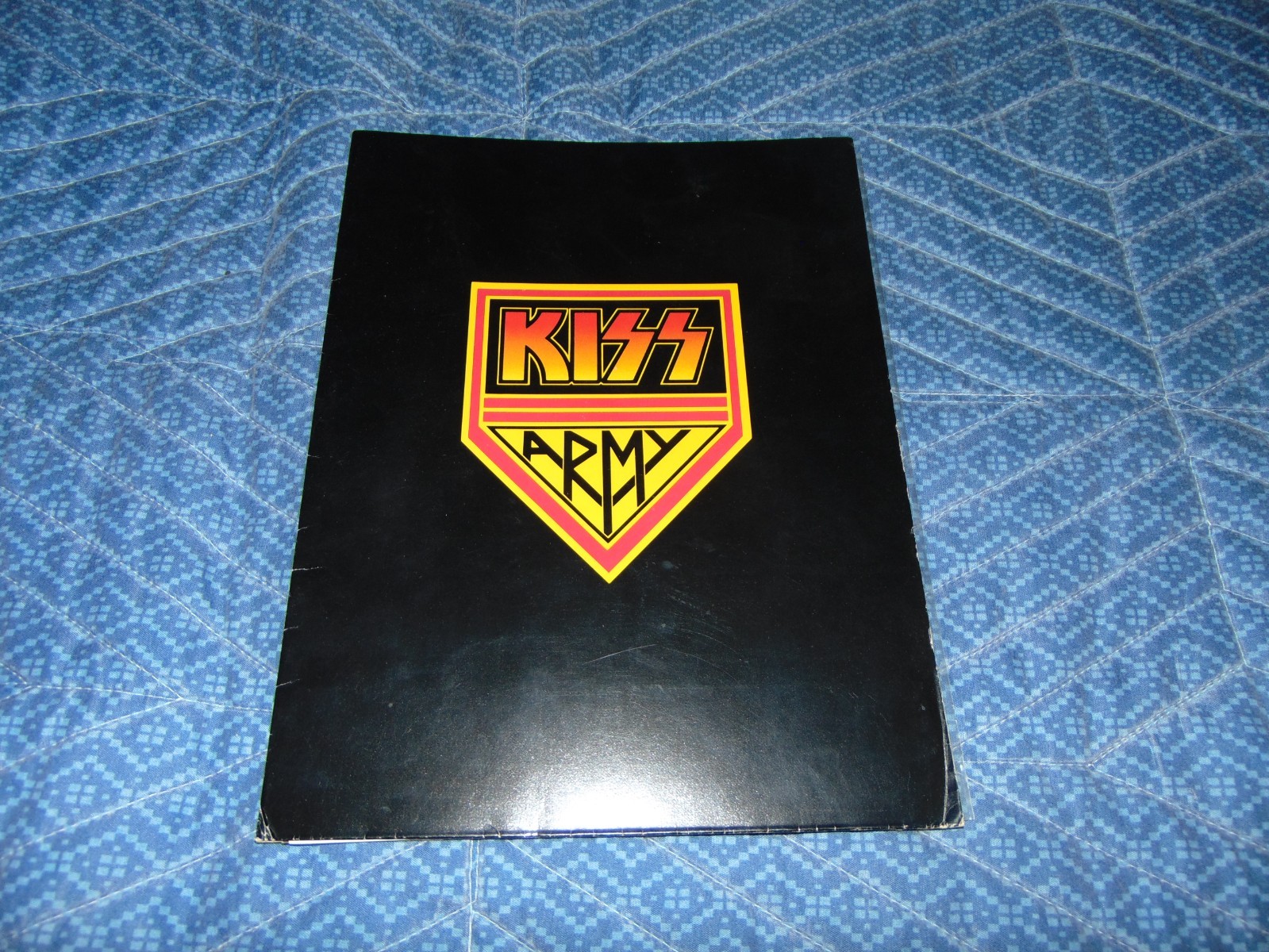 ORIGINAL 1976 PARTIAL KISS ARMY MEMBERSHIP KIT