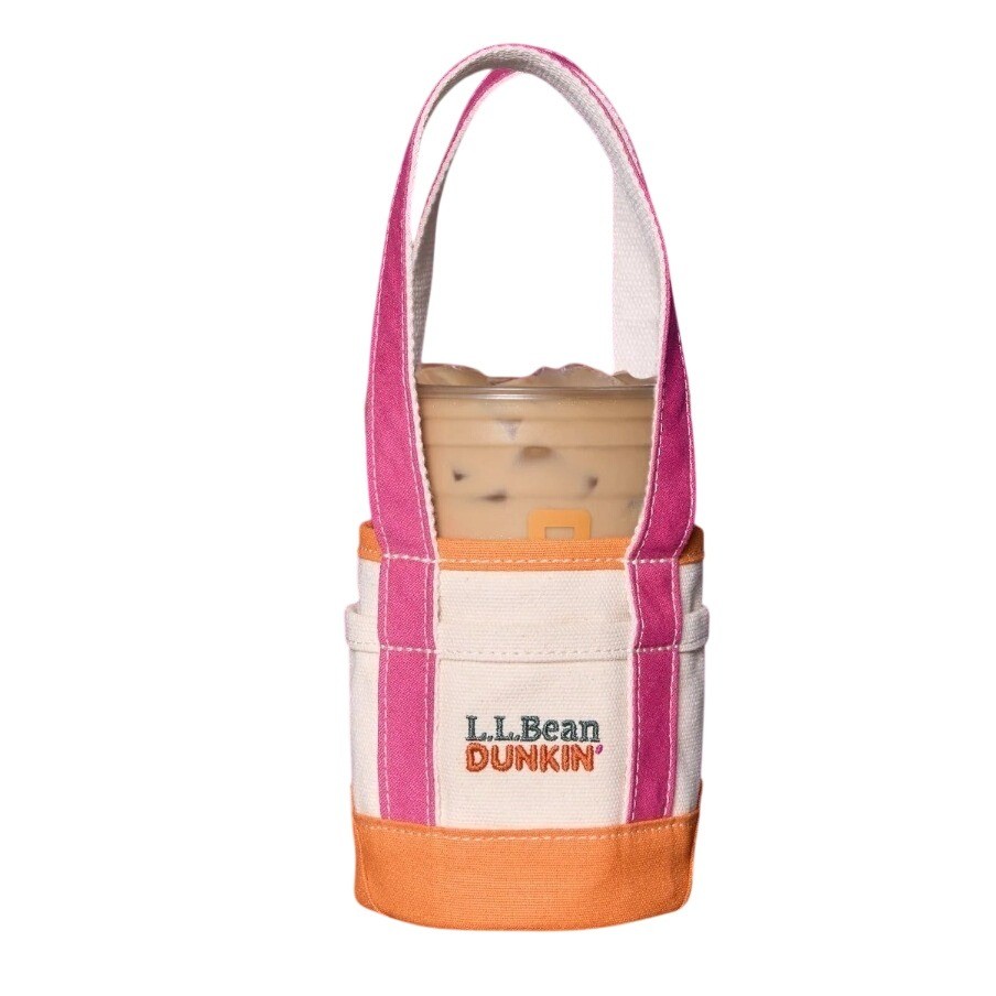 L.L.Bean x Dunkin Coffee Tote Cup Holder Bag Limited Edition 2026 NEW  In Hand