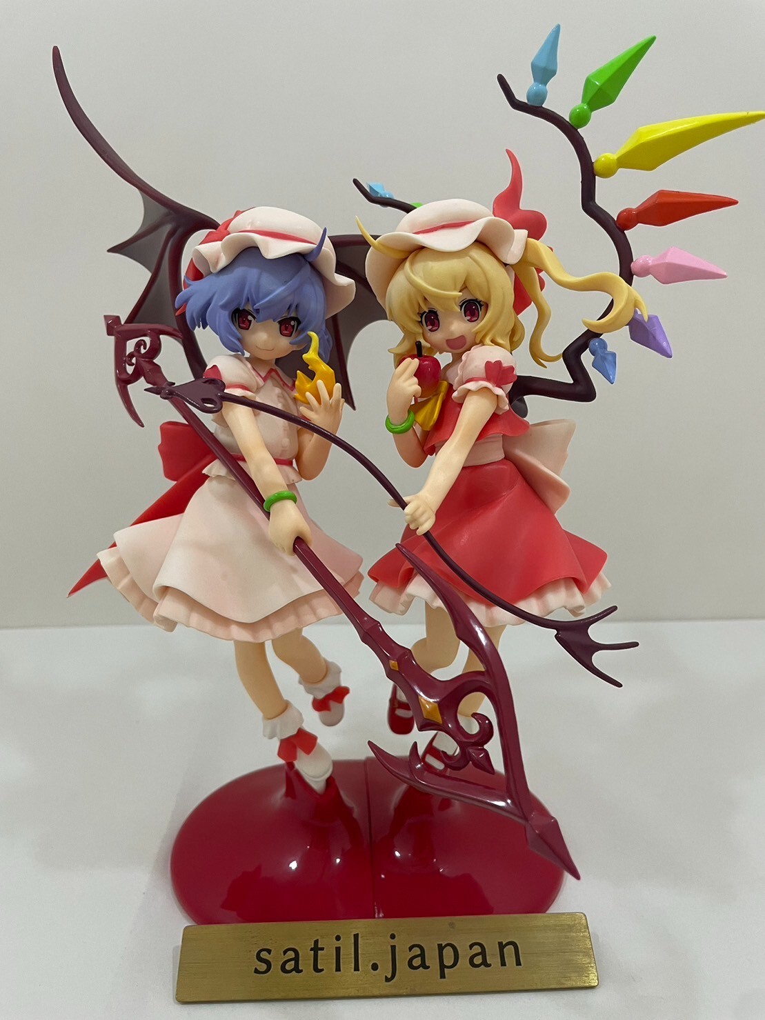 Touhou Project Remilia Flandre Scarlet Sega Prize Anime Figure Set JAPAN