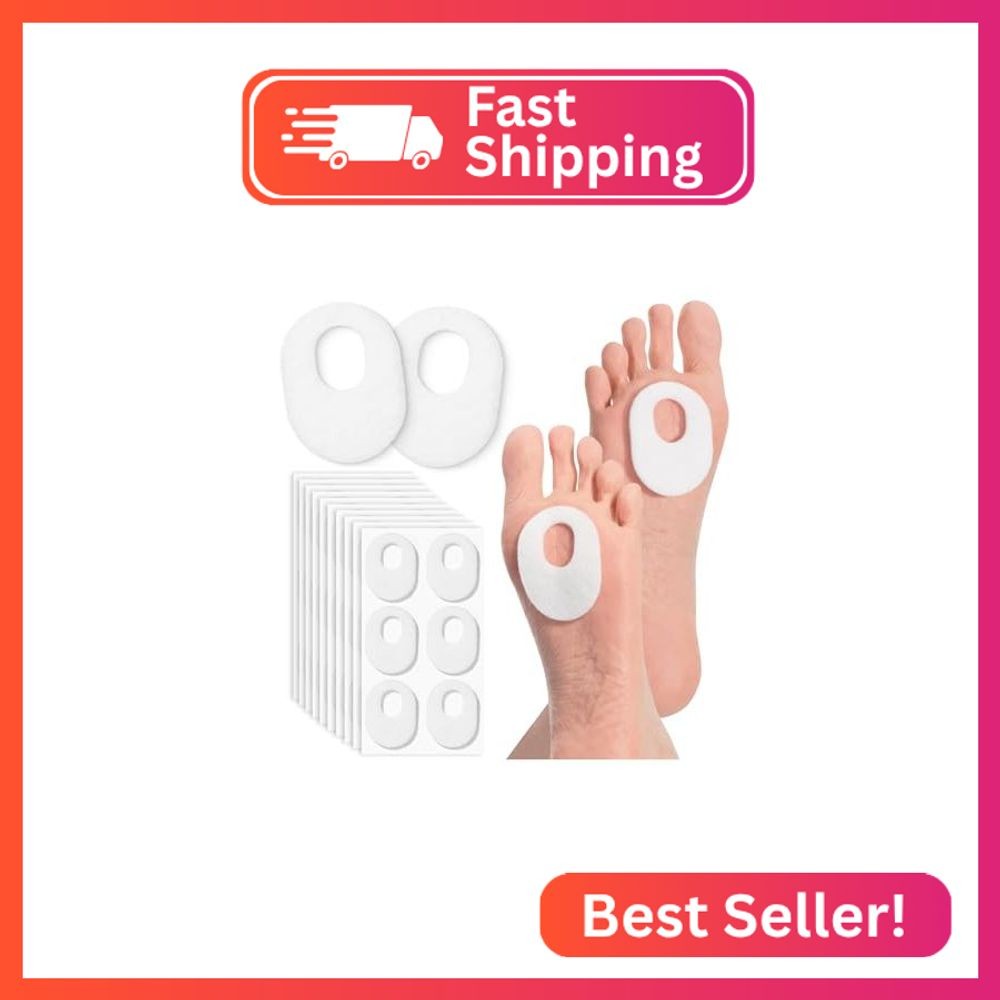 Dr. JK- Felt Callus Pads, 60 pcs, White Oval Callus Cushions for Feet Dr. JK- Felt Callus Pads, 60 pcs, White Oval Callus Cushions for Feet