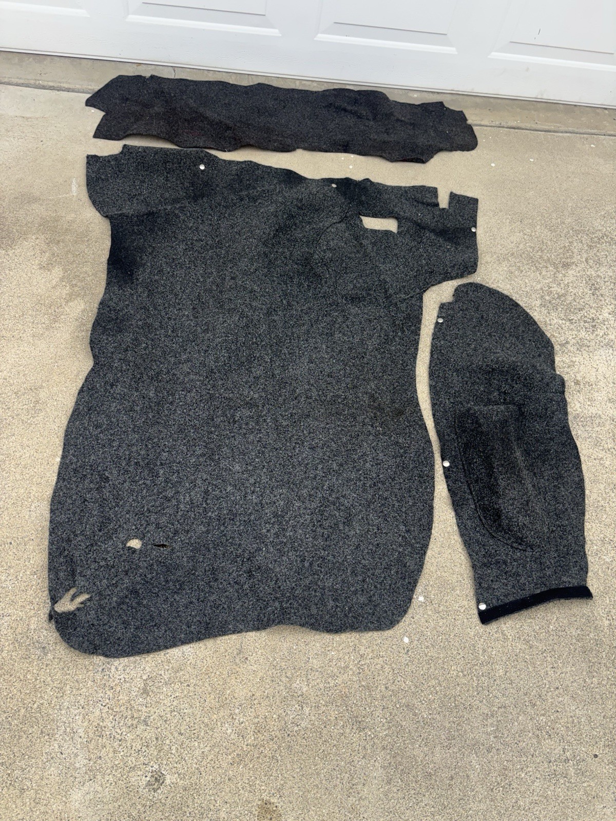 1974-1989 ORIGINAL PORSCHE 911 UNDER HOOD CARPET KIT
